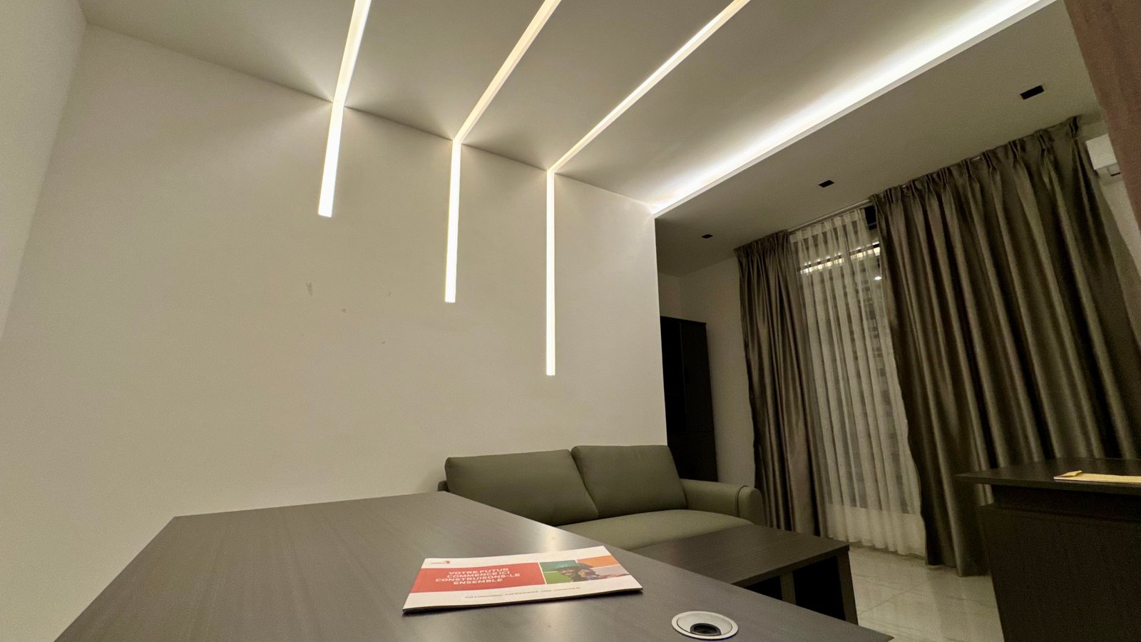 Aménagement d'un espace de bureau