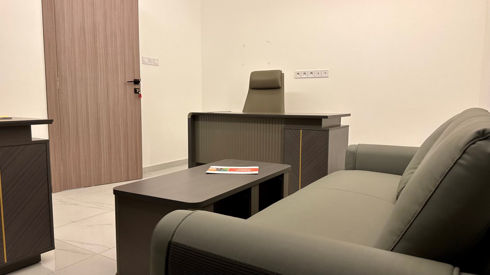 Aménagement d'un espace de bureau